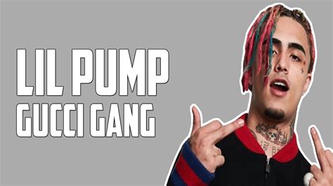 lyrics to gucci gang copy and paste|Lyrics for Gucci Gang by Lil Pump .